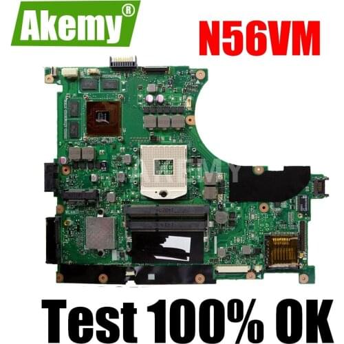 N56VM Motherboard For Asus N56V N56VM N56VV N56VJ N56VB N56VZ Laptop motherboard N56VM Mainboard N56VM Motherboard