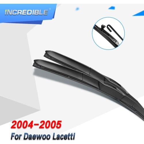 INCREDIBLE Hybrid Wiper Blades for Daewoo Lacetti Fit Hook Arms 2004 2005