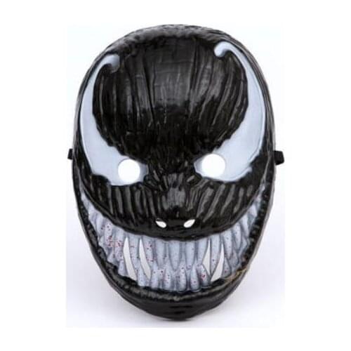 Film Venom Cosplay Mask Masquerade Halloween Performance Props Accessories Plastic