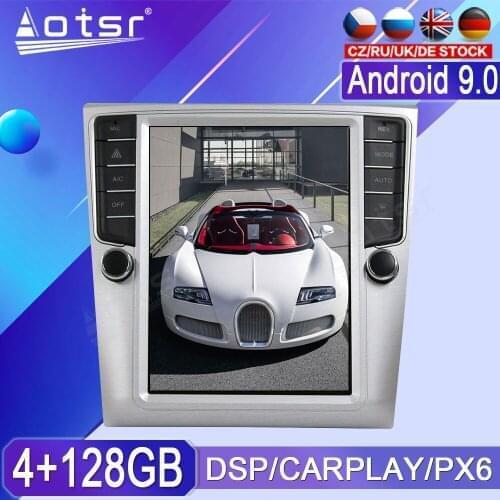 PX6 Android For Volkswagen/VW Magotan 2012-2016 Tesla Vertical Screen GPS Navi Car Multimedia Radio Tape Recorder Player Stereo