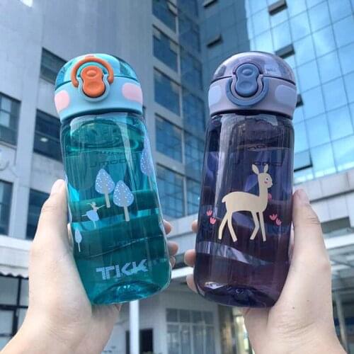 350/550ml Sports Water Bottle BPA Free Protein Shaker Portable LeakProof Travel Camp Hiking Ecofriendly Plastic My Drink Bottle