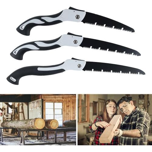 SK5 Steel Folding Saw Heavy Duty Extra Long 180/210/250mm Blade Hand Saw For Wood Camping, Dry Wood Pruning Saw With Hard Teeth