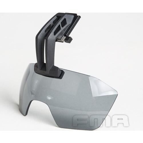 FMA Tactical Goggles for Helmet Clear Batlsking Viper Visor 3mm Thick Anti Fog Lenses 1361