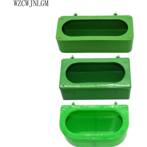 Pet supplies bird hanging feeder trough parrot feederFeeding splash cup bird cage feeder 20pcs