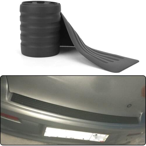 Universal Auto Sill Plate Protector Rear Bumper Guard Rubber Cover Car Trunk Door Guard Strips Car Styling Guard Trim Pad