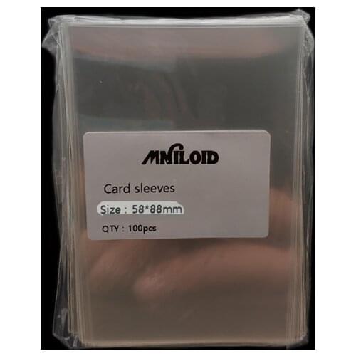 100pcs 58*88mm Card Sleeve Cards Protector Magic Killers for Football Star Three Kingdom Card board game card sleeves