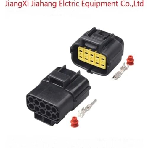 174657-2 174655-2 Free shipping 200sets DJ71016Y-1.8-11/21 10Pin AMP Car Electrical Wire Connectors for VW,BMW,Audi,Toyota