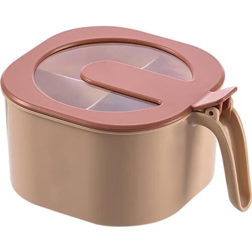 4pcs/Set Seasoning Box Clear Spice Pots Storage Container Condiment Jars kitchen Tools with Cover And Spoon