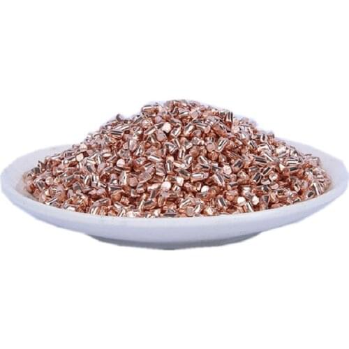 99.999% Copper metal nuggets element 29 sample
