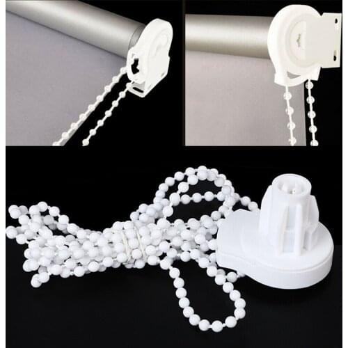 25MM White Plastic Roller Blind Fitting Chain Tube Tube-blind Spares Parts Repair Kit Durable Brackets Curtain Clip Accessories