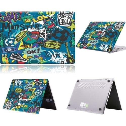 Laptop Case For Huawei MateBook 13/13 AMD Ryzen/14/D14/D 15/X 2020/X Pro/Pro 16.1/Honor MagicBook 14/15 Art Hard PC Shell