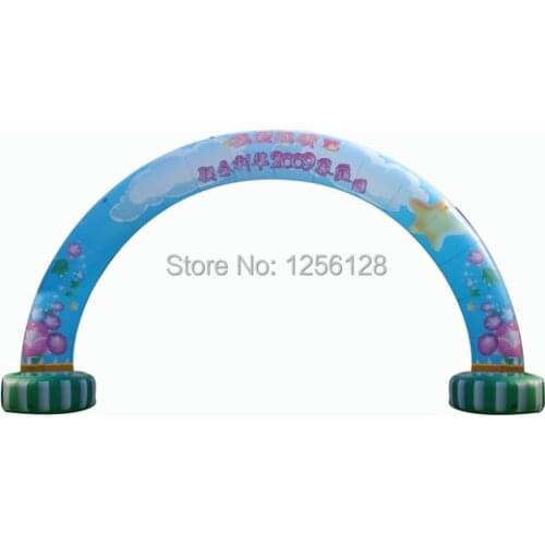 Long & Curved Digital Printed Air Inflatable Advertising Ball
