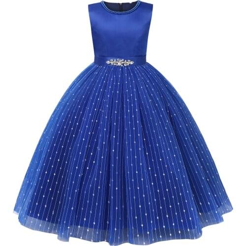 Children Easter Costume 2021 New Princess Dresses Girl Long Dress Girl Piano Performance Dress Holiday Party Dress Girls Clothes