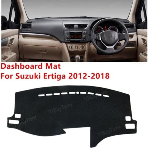 For Suzuki Ertiga Proton Mazda VX 1 2012- 2018 XE Anti-Slip Mat Sunshade Dashmat Protect Carpet Dashboard Cover Pad Accessories