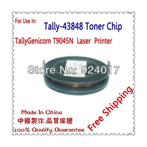 For TallyGenicom 9045 PROCESS Printer Toner Chip,For Tally Genicom 9045 043849 043848 Refill Toner Cartridge Chip,10K 17K Pages
