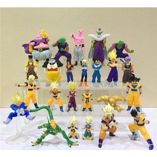 BANDAI Dragon Ball Action Figure HG DG Gacha Vegetajv Cell Piccolo Ape Android18 Out of Print Model Toy