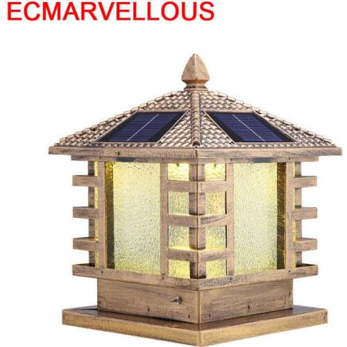 Figurine European Foco Exterior LED Solar Spotlight Luminaire Exterieur Terraza Y Jardin Decoracion Outdoor Landscape Lighting