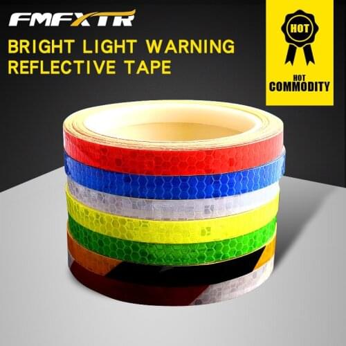 FMFXTR Bicycle reflective stick mountain bike motorcycle body fluorescent luminous strip safety warning stickers equipment acces