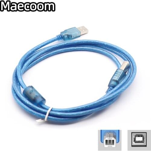 Extension 3D Printer Cable USB 2.0 A male to B male Computer Wire Cable Cord Converter Connector Line for Computer PC Laptop0