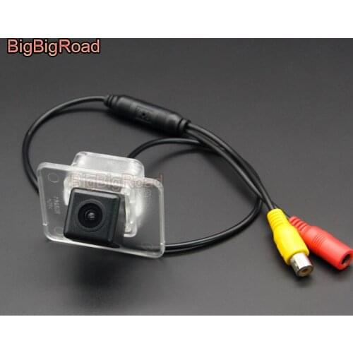BigBigRoad Car Rear View Parking CCD Camera For KIA K4 KX5 K5 K7 Lotze Hyundai I40 Sedan Waterproof Night Vision