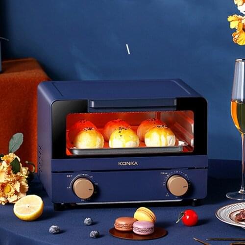 10L Multi-function Electric Oven Home Baking Small Dried Fruit Machine for Household Mini Oven Fully Automatic Single-lay KX03