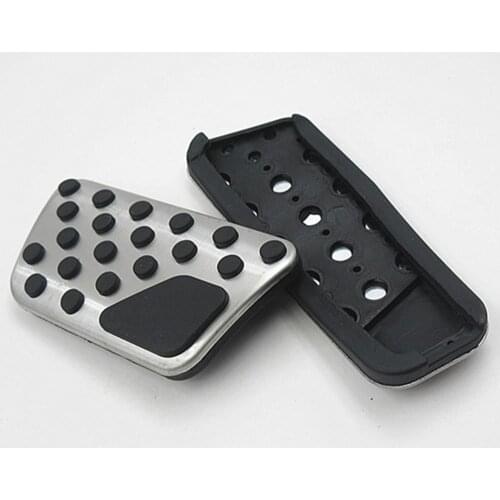 Stainless Steel Pedal Cover For Chrysler 300C 2009-2016 Non-Slip No Drilling Brake And Accelerator Pedal Covers 2Pcs/set