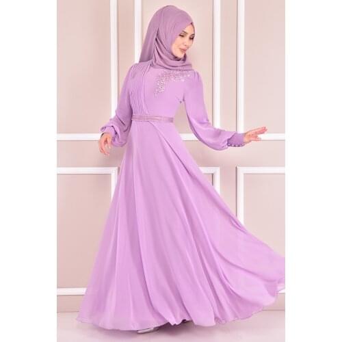 İnci Detay Abiye Lila KBR10008