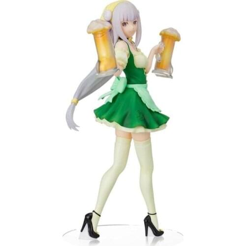 Pre-Sale Re: Life In Another World From Scratch Emilia Pvc Model Cartoon Toy Collectibles Model Toys Anime Toys Gift Ornaments