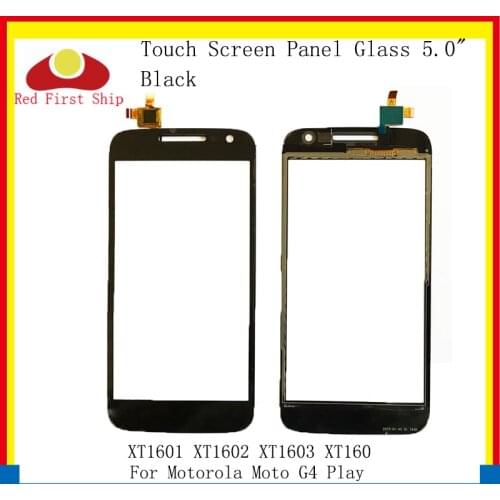 10Pcs/lot Touch Screen For Motorola Moto G4 Play XT1601 XT1602 XT1603 Touch Panel Digitizer Sensor Front Outer LCD Glass Lens