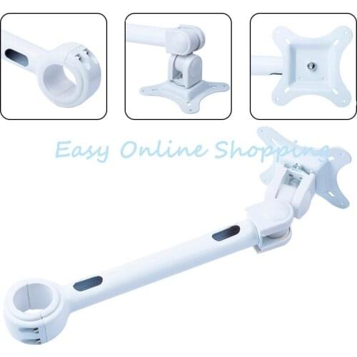Dental Unit Post Mounted LCD Monitor Intraoral Camera Mount Arm Metal Dentist Tools