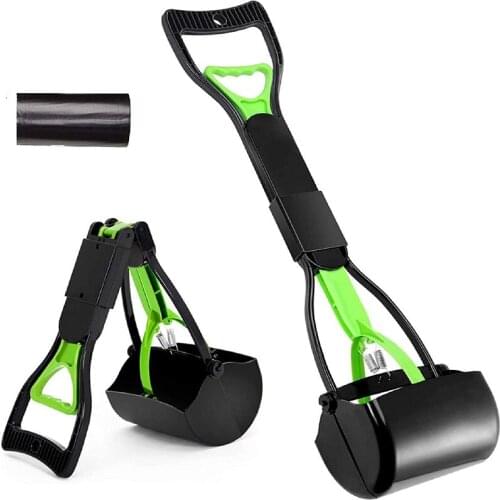 Pets Poop Picker pet toilet picker Long Handle Dog Jaw Poop Scoop Shovel Pick Up Animal Waste Picker Pet Outdoor Cleaning Tools