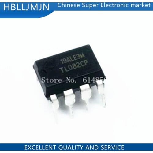 100PCS TL082CP TL082CP TL082C TL082 DIP