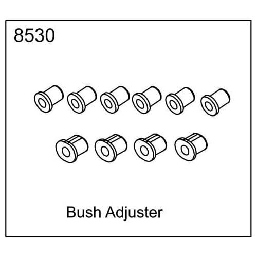 ZD racing EX07 accessories super sports car 1/7 original accessories 8530 arm size glue