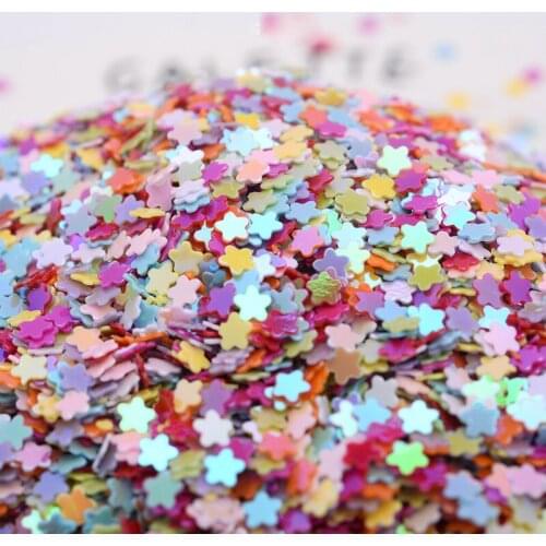 Sequins PVC Flat Five-pointed Star Loose Sequin Paillettes Sewing Craft DIY ScrapbookingSewing Wedding Craft Pick Colors