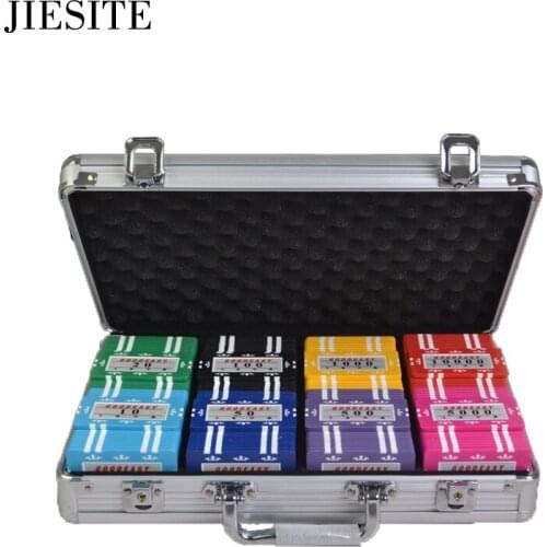 36pcs-200pcs Square Poker Chips large denomination 32g Clay+Iron New Cheap Chips Texas Hold'em Poker Wholesale Free Shipping