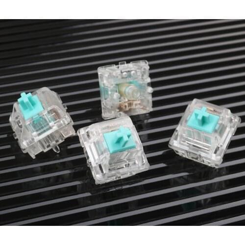 Gateron Original Zeal Tealios V2 Switch 67g linear Axis for Customized Mechanical Keyboard 5 pins