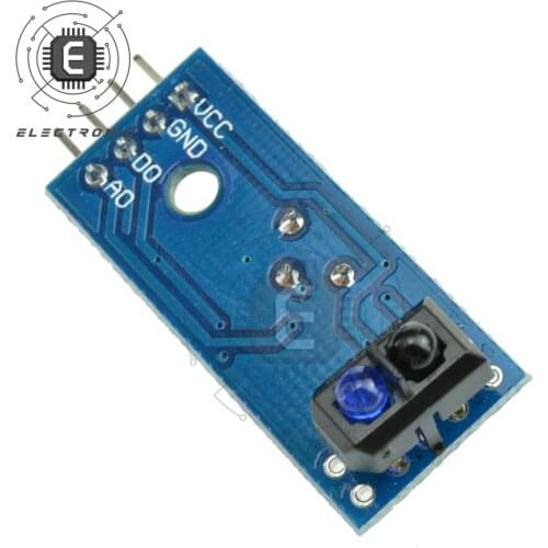 TCRT5000 Infrared Reflective IR Photoelectric Switch Barrier Line Track Sensor Module Blue