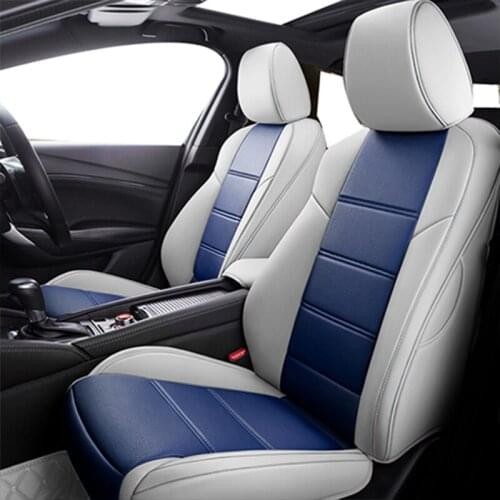 Custom car leather seat cover For nissan qashqai j10 patrol y61 teana j32 sunny X-TRAIL t31 micra Navara cover for car
