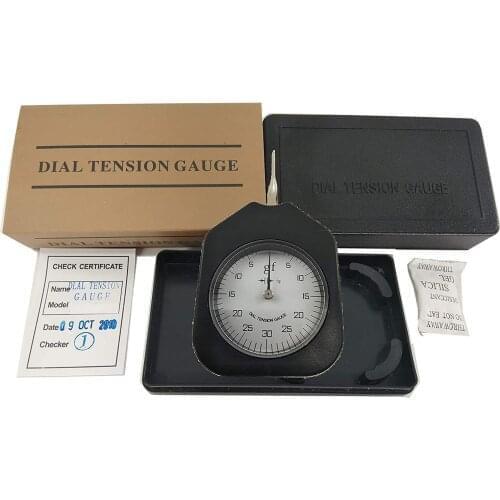 Tensionmeter Analog Dial Tension Gauge meter tester Gram Force Meter Single Pointer 30G