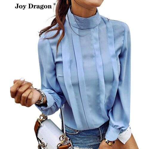 Женские рубашки с длинным рукавом Joy Dragon China At AliExpress