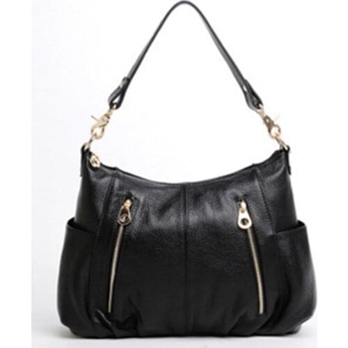 Hot Sale Fashion Brand design Genuine Leather Handbag Women Vintage Tote bag handbag Shoulder Messenger Bag bolsa feminina bag