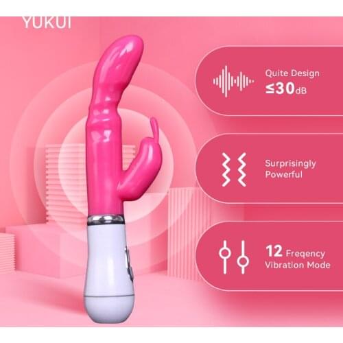 AV Stick Female G Spot Massager Mute Waterproof Material Multiple Headgear Options Female Electric Adults Toys USB Rechargeable