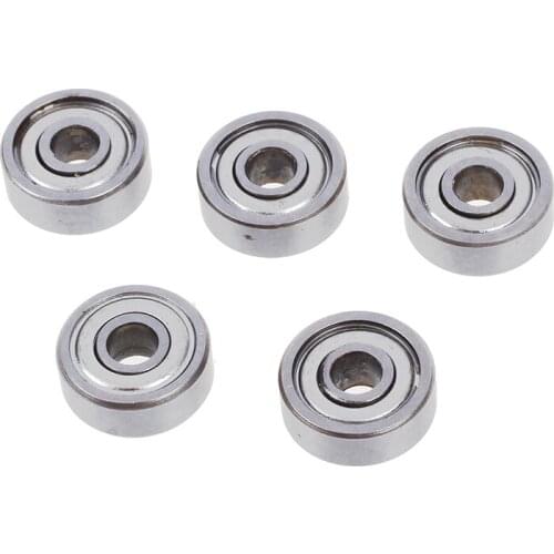 New 4 x 13 x 5mm Shielded Micro Mini Small Wheel Ball Bearings 624Z 5 Pcs