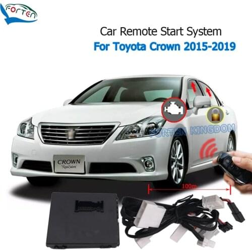 Car Remote Engine Start System Module For Toyota Crown 2015-2019 Plug and Play