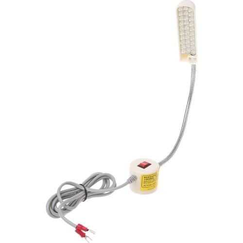 110-250V 30/12/10 LED Sewing Machine Light Working Gooseneck Lamp with Magnetic Base Dls HOmeful
