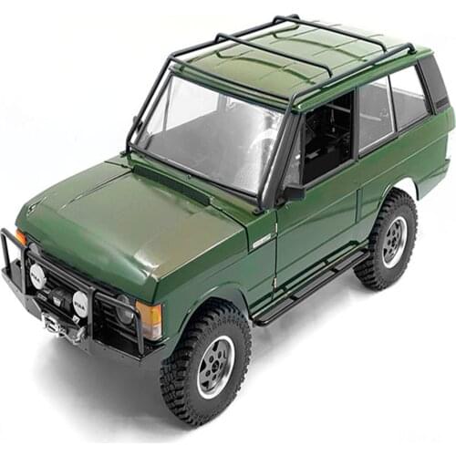 Cage Frame for 1/10 Range Rover RC Car Upgrade Parts Durable Metal Roof Rack Steel Roll