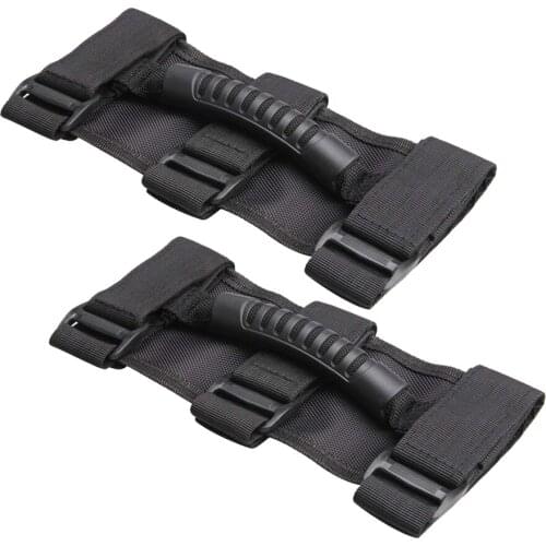 2x Roll Garb Grib Handles For Jk Tj Yj Electronic Accessories
