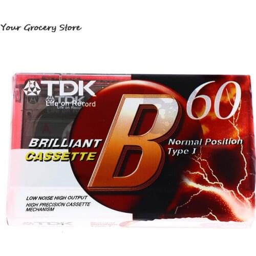 Standard Cassette Blank Tape Player Empty 60 Minutes Magnetic Audio Tape Recording For Speech Music Recording High Qulity