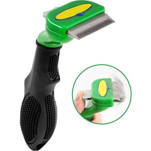 Comfortable Pet Hair Removal Comb Cats Dog Grooming Comb Puppy Kitten Hair Shedding Trimmer Combs Pets Grooming Tools