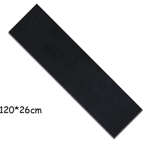 120*26cm PVC Longboard Sandpaper For Skateboard Deck Clear Skate Scooter Sandpaper Sticker Skateboard Thickened Grip Tape